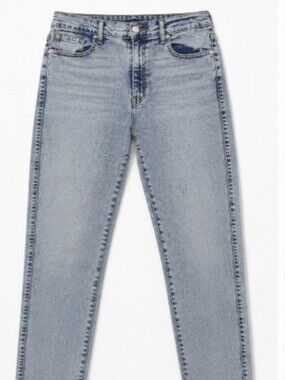 Revice Denim High Rise Skinny Jeans Distressed Pocket Size 27